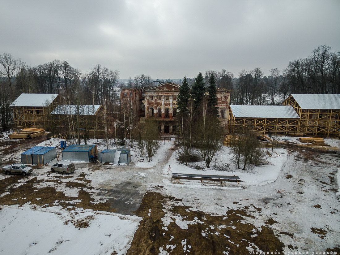 усадьба Гребнево с квадрокоптера
