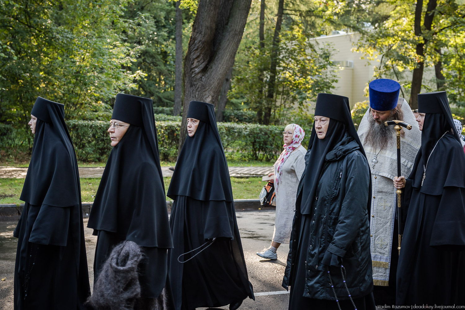 Крестный ход, Красное Село - скит Тихона Задонского, 26 августа 2019 года