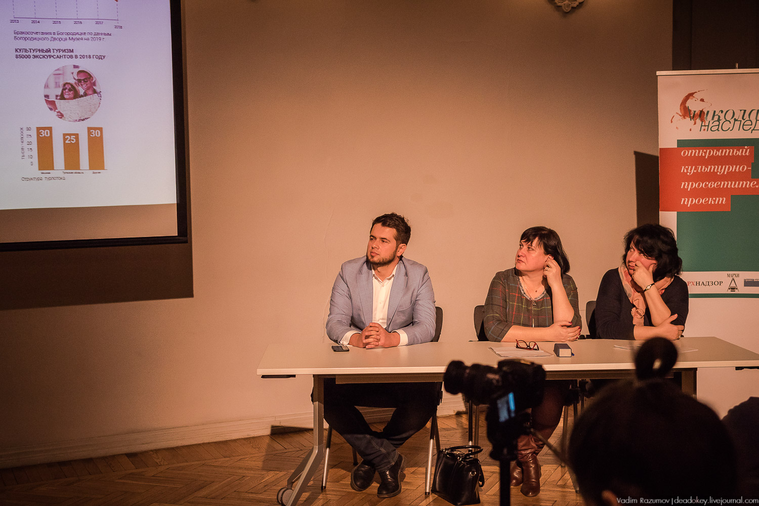 Школа наследия, семинар А.Т. Болотов в усадьбе на Волхонке, 1 апреля 2019 года