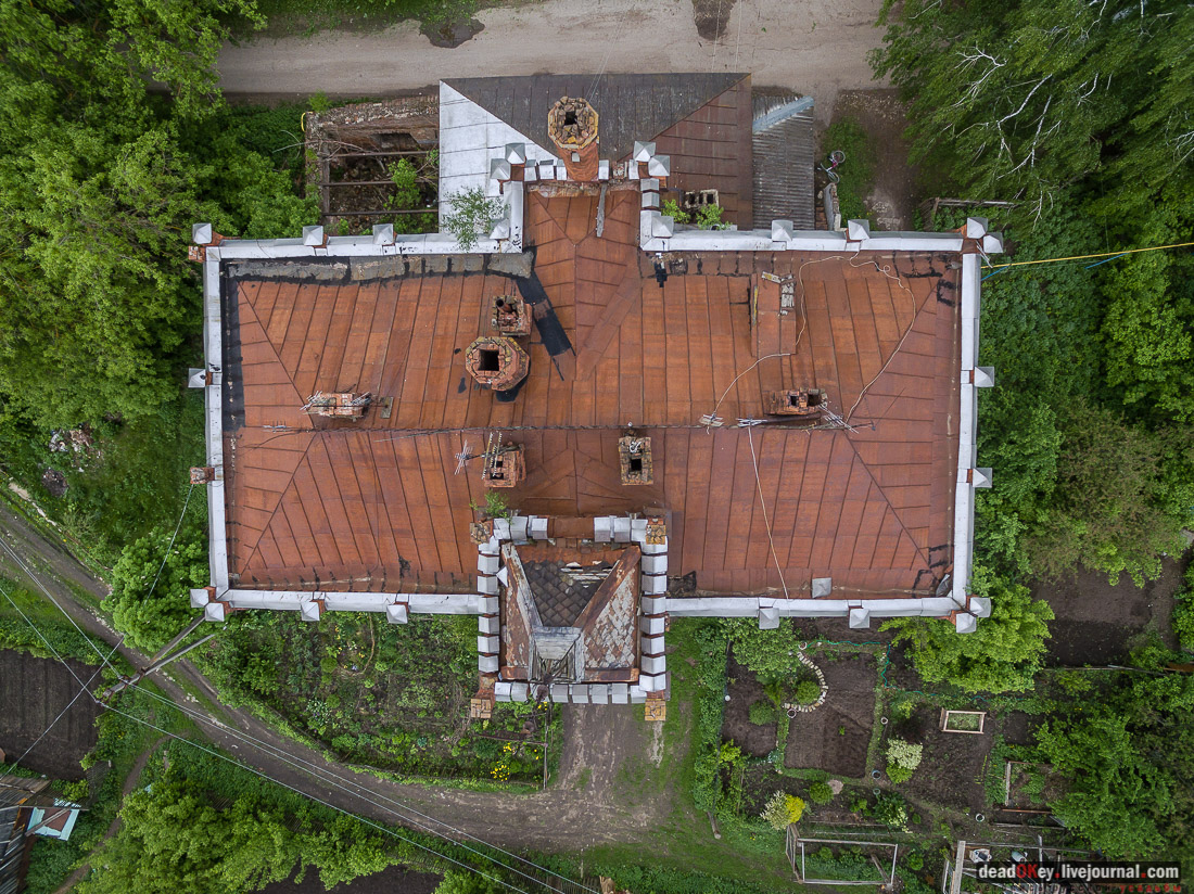 усадьба Старожилово с квадрокоптера