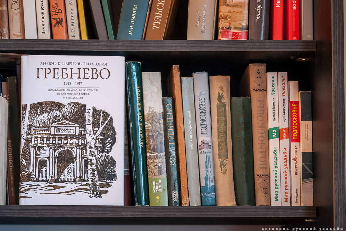 книга Дневник имения-санатория Гребнево, А.Ю. Послыхалин