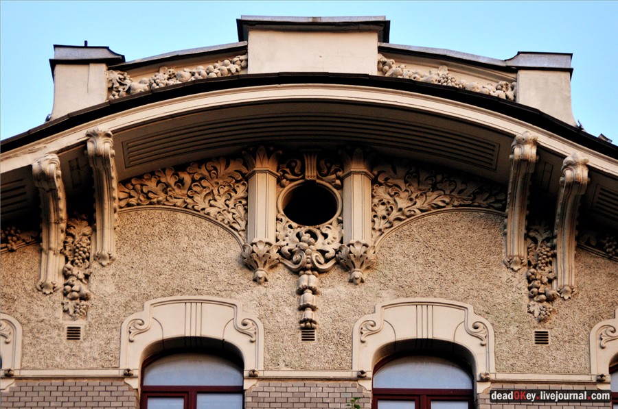 Доходный дом И.И. и Н.И. Болдыревых, 1908, архитектор Н.П. Евланов,Яузский бульвар, 13