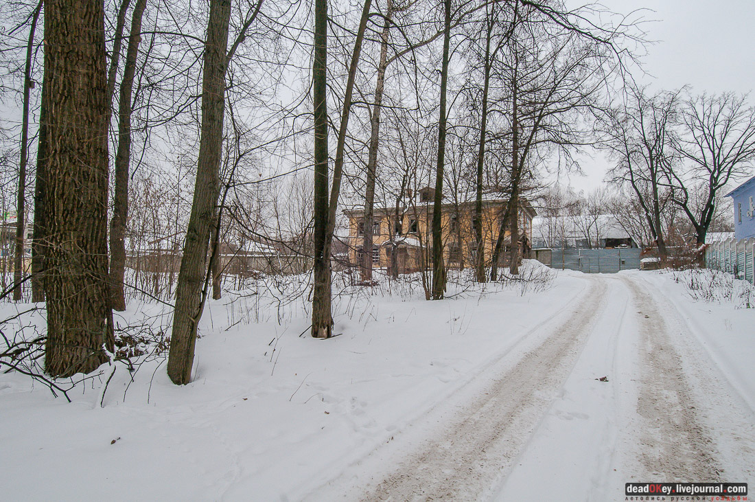 Балашихинская хлопкопрядильная фабрика и дом управляющего фабрикой