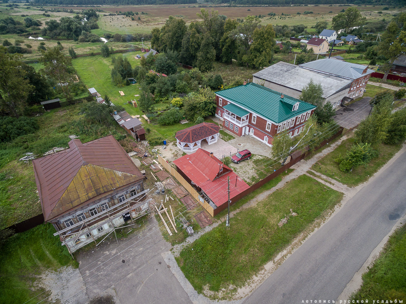 Усадьба фабриканта Думнова С.И., ЗАРЕЧЬЕ, проект развития музейного комплекса