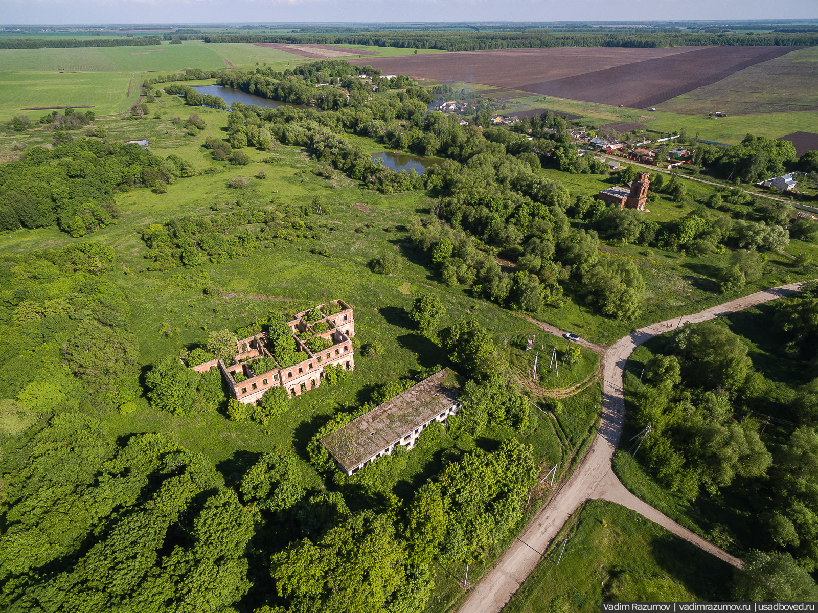 усадьба Урусово Кампанари, Тульская область, Веневский район