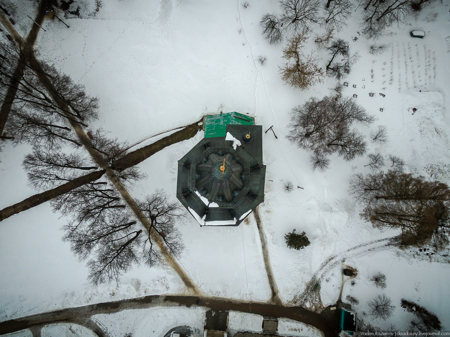 Храмы сверху 2018. Разумов Вадим. Летопись русской усадьбы