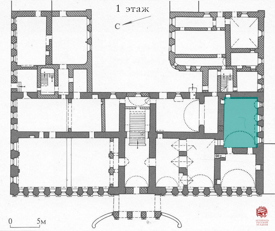 усадьба, палаты Пожарского, дом Ростопчиных и Денисова Орлова, ул. Большая Лубянка д.14