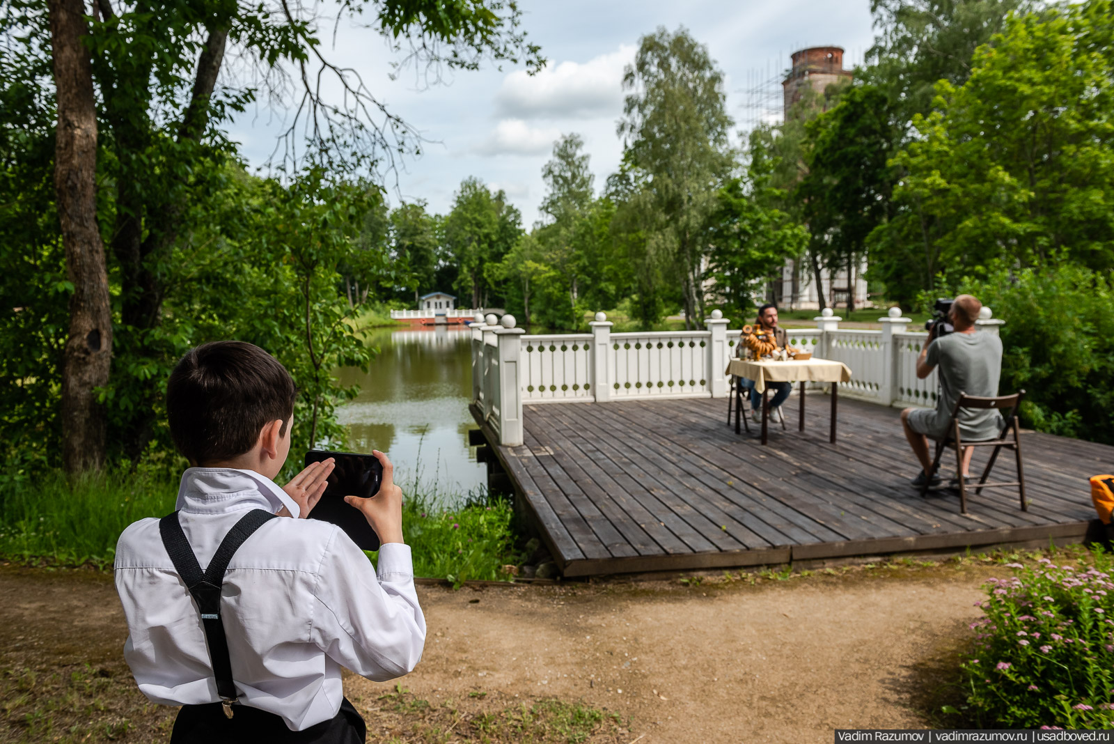 усадьба Воронино, съемка передачи Орел и Решка