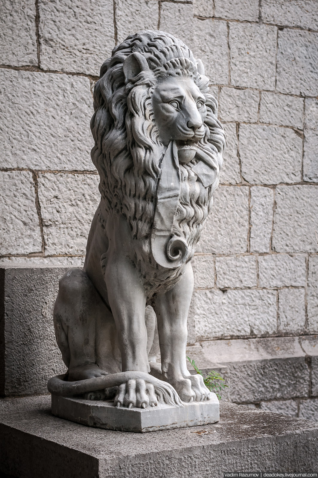 Юсуповский дворец, Крым, львы