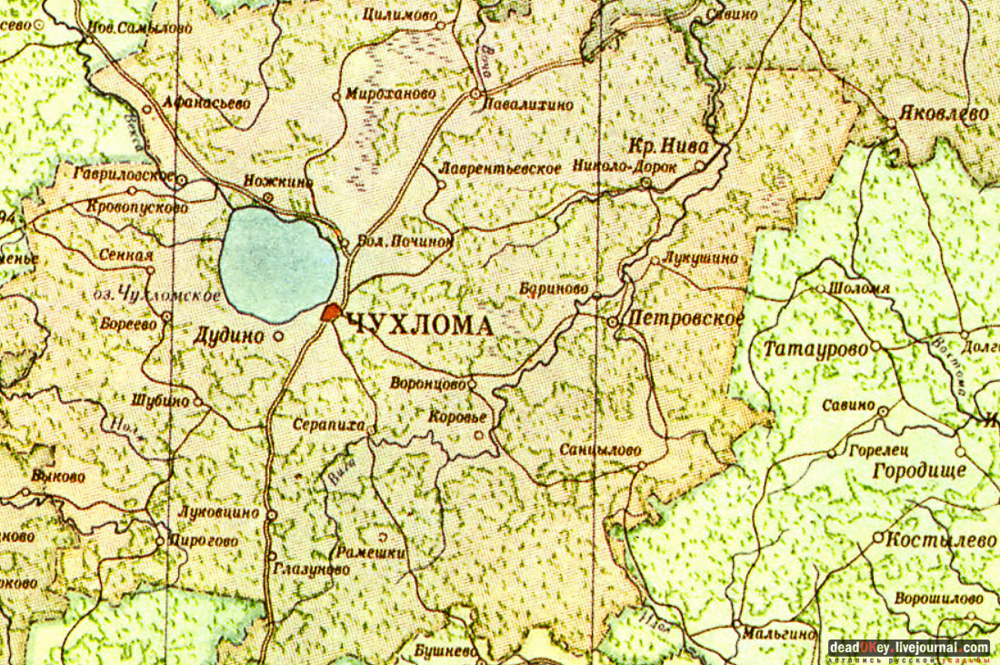 Терем Асташово (Осташево), Костромская область, Чухломский район