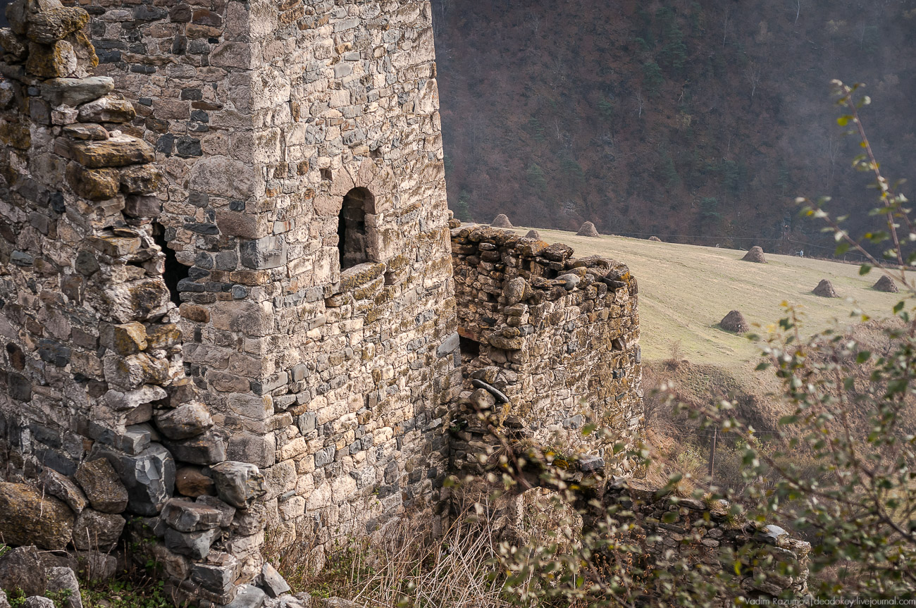 Башенный комплекс Ляжги, Ингушетия, Джейрахский район, сельское поселение Ляжги.