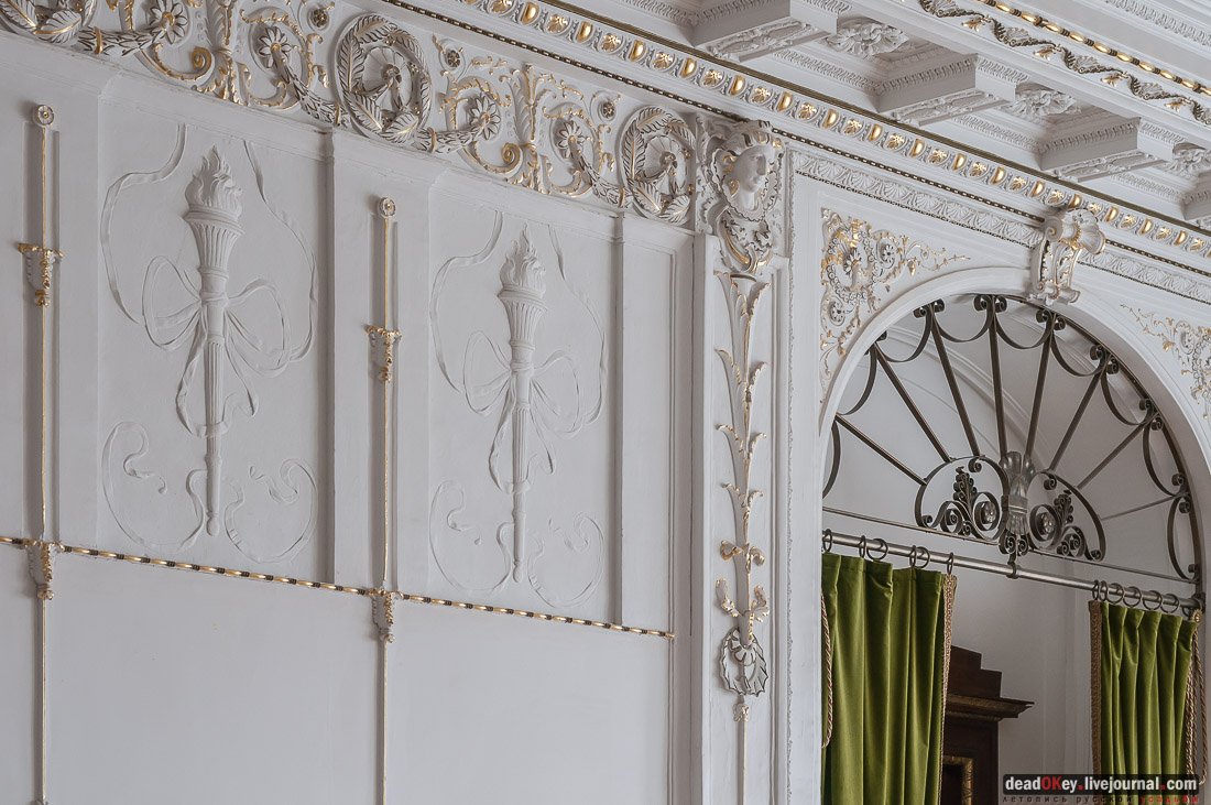 усадьба Асеевых, г. Тамбов, интерьеры главного дома