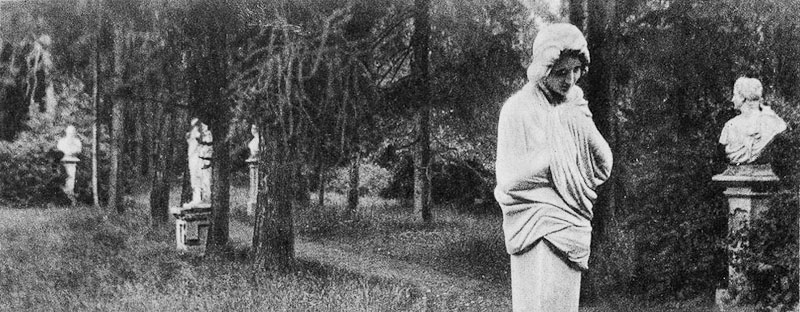 Усадьба Покровское-Стрешнево, интерьеры главного дома, пожар в оранжерее