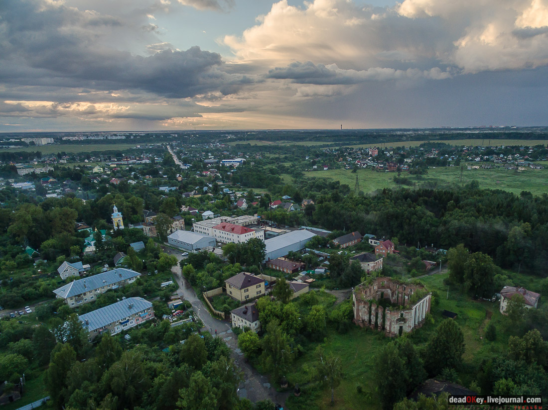 усадьба Петровское-Алабино с квадрокоптера