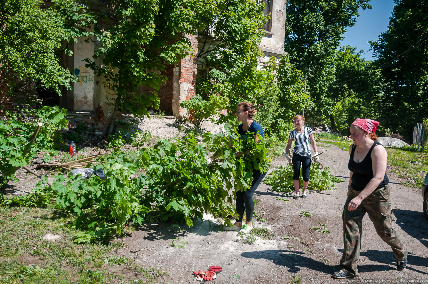 усадьба Сергиевское-на-Упе, Усадебные волонтеры в Тульской области