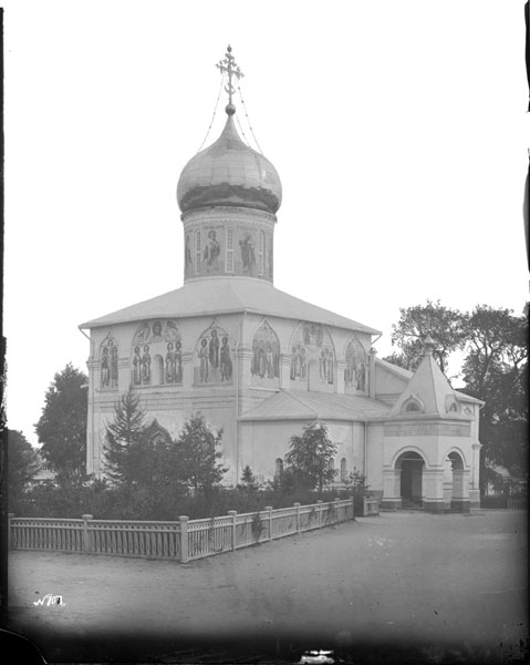 Саввино-Сторожевский монастырь на снимках Ивана Барщевского, фотосравнение