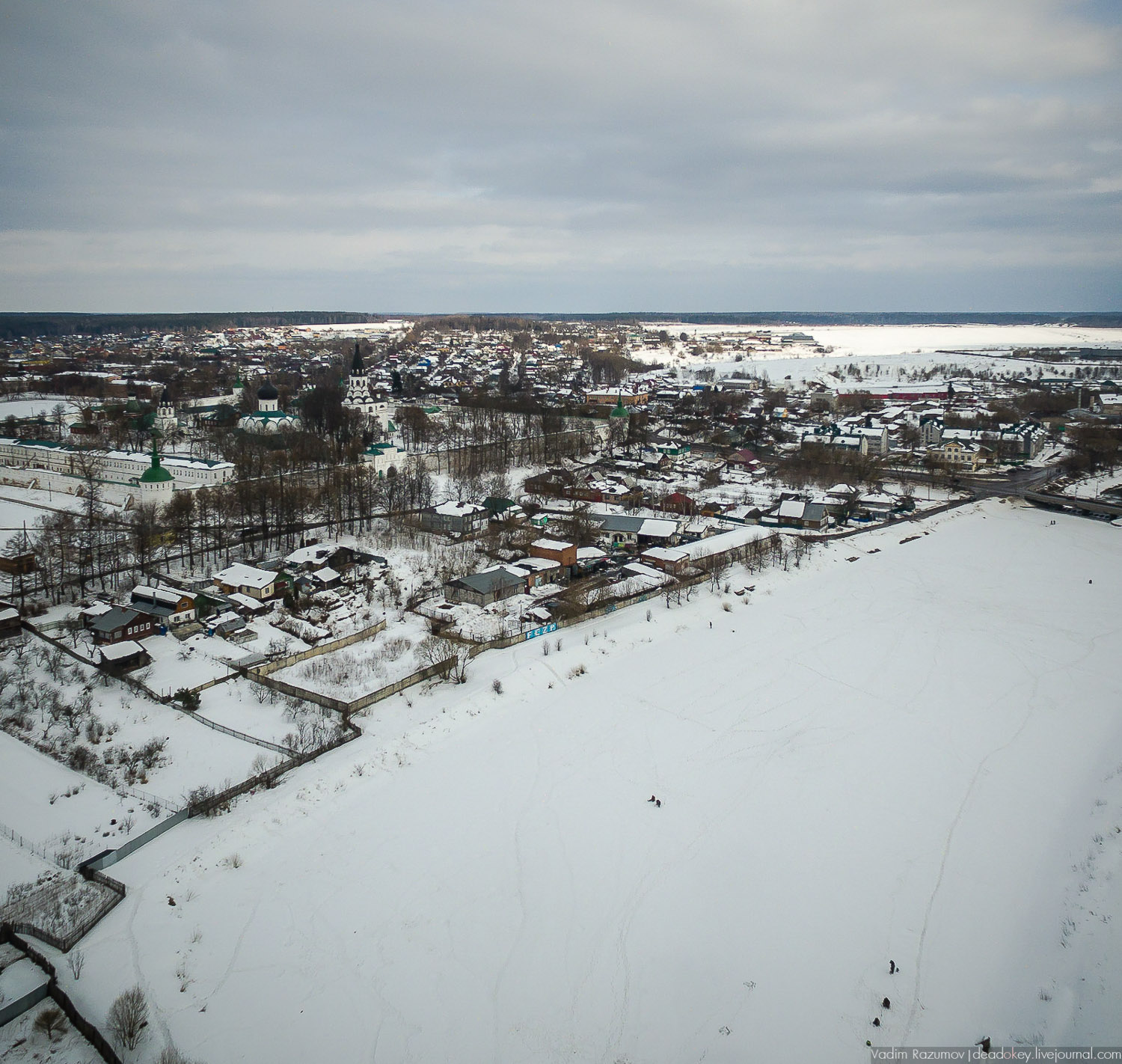 Александров, старые снимки Прокудина-Горского, фотосравнение