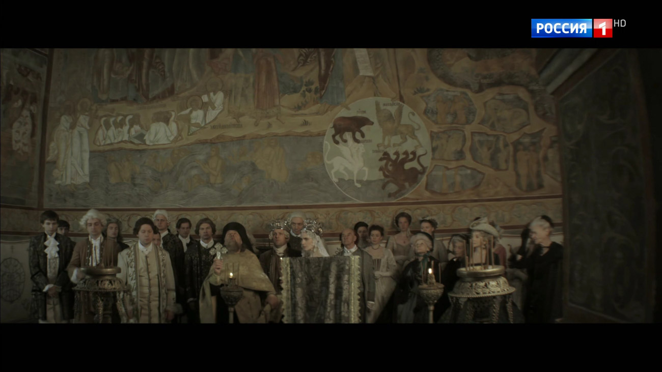 по местам съемок сериала Кровавая барыня (2018), 2 серия, Богомолица.