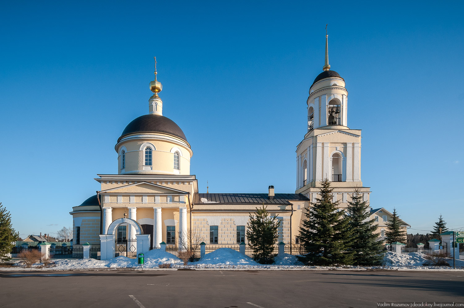 Радонеж, церковь, городище