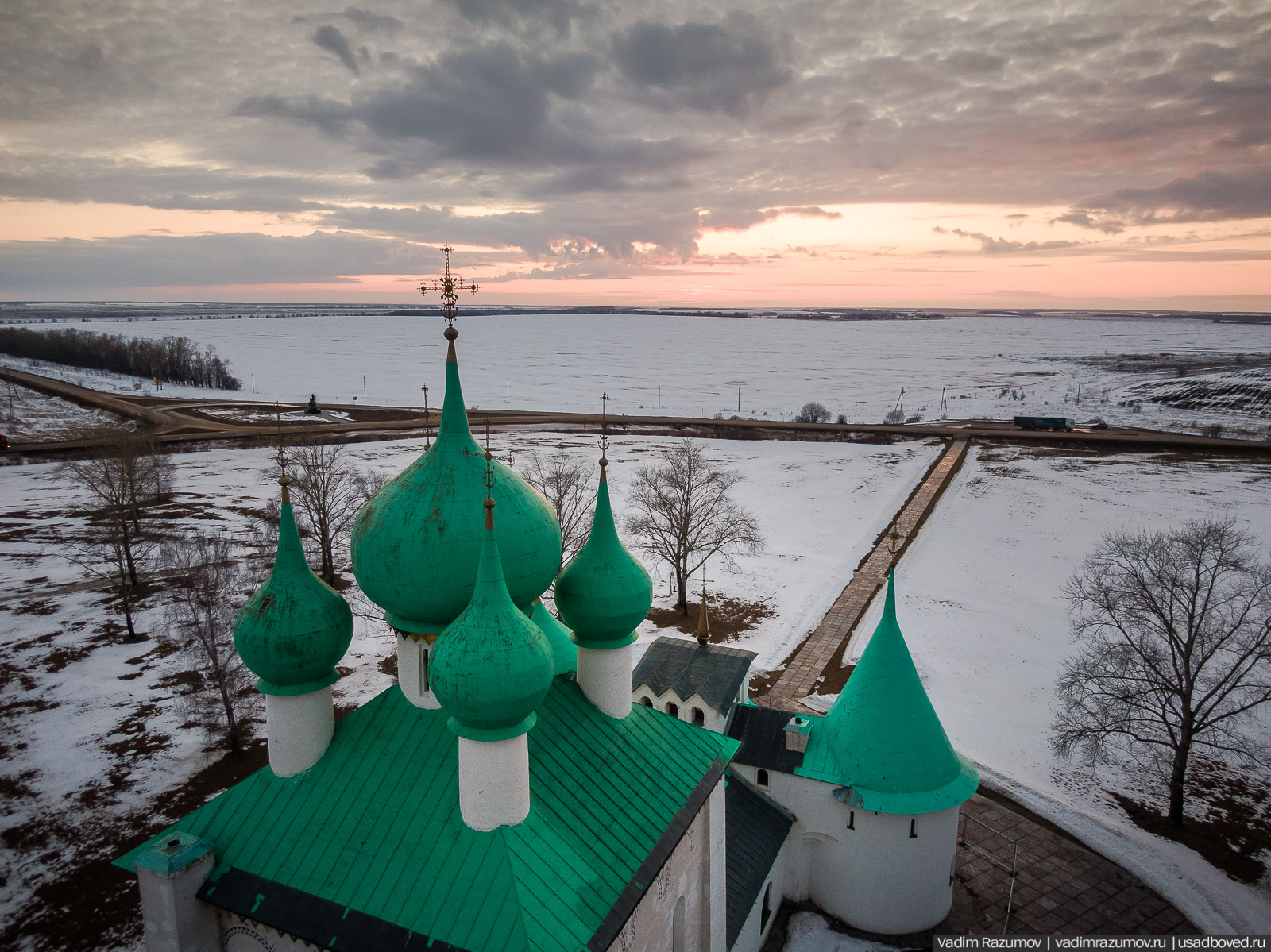 Куликово Поле, Красный холм, церковь Сергия Радонежского, архитектор Щусев