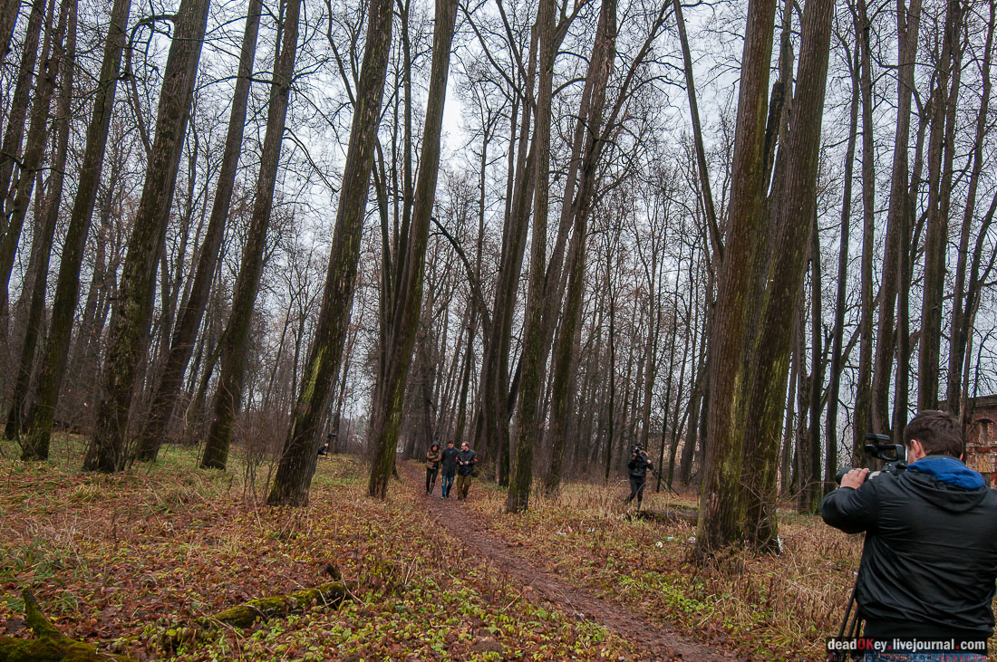 усадьба Гребнево, съемки телепередачи про усадьбу Гребнево на телеканале Усадьба