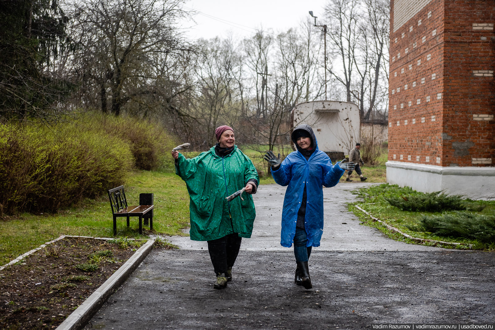 усадьба Колосово, волонтерский субботник 24 апреля 2021 года, Тульская область, НП Русская усадьба