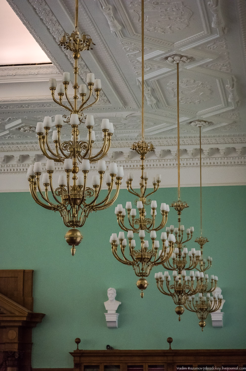 РГБ. Российская государственная библиотека. Интерьеры читального зала