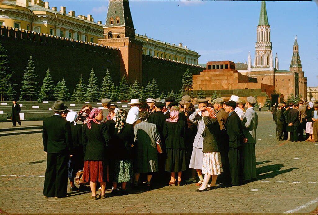 Москва 1956 года в фотографиях Жака Дюпакье
