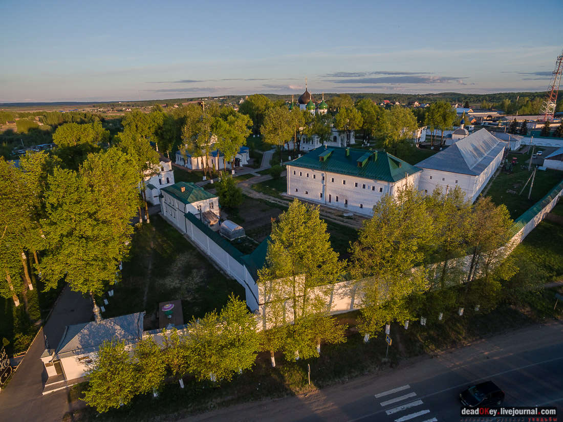 Переславль-Залесский, монастыри, виды с квадрокоптера
