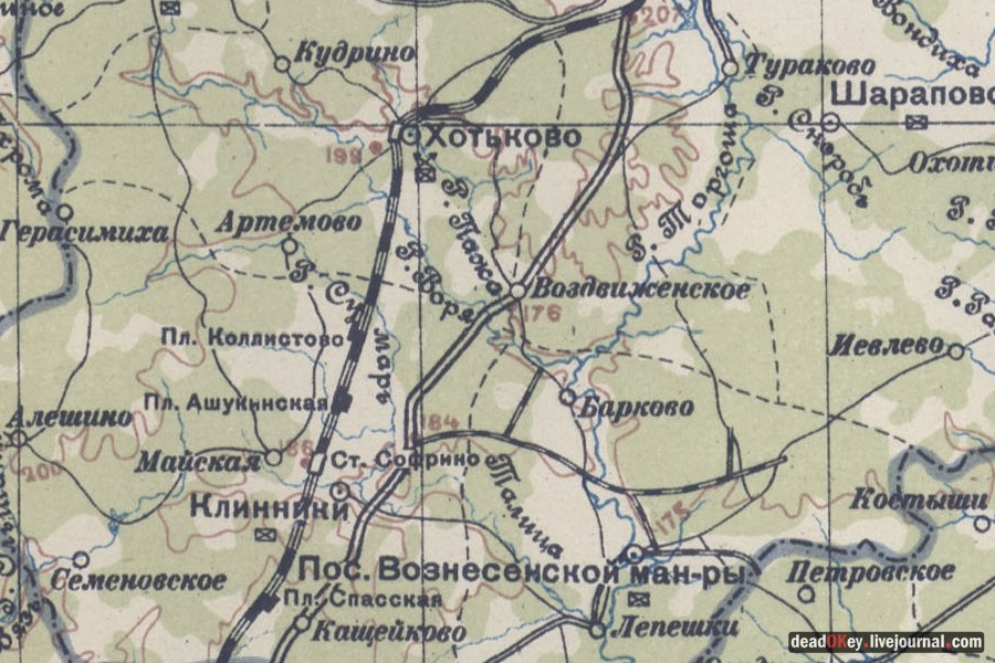 усадьба Лешково и Воздвиженское