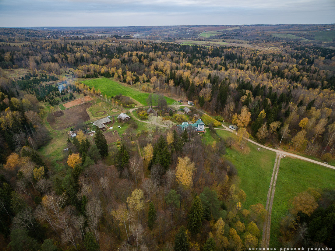 Фотографии архитектуры с квадрокоптера, Летопись русской усадьбы, Разумов Вадим