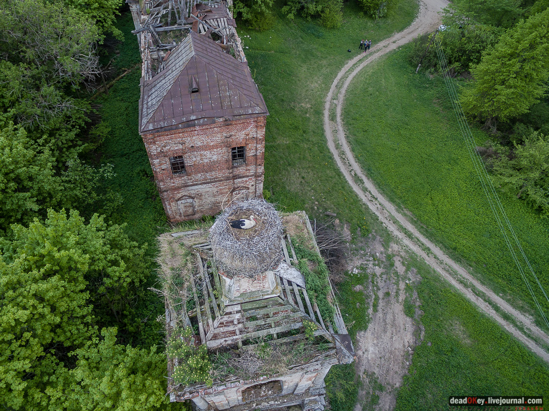 усадьба Млевичи с квадрокоптера