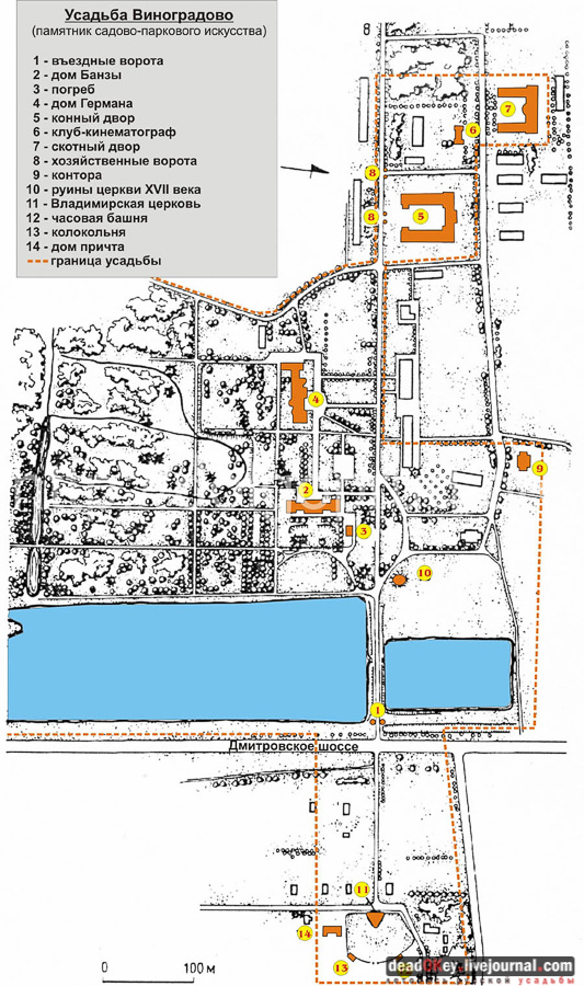 усадьба Виноградово