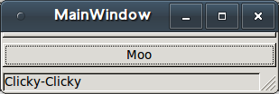 Clicked + Status update