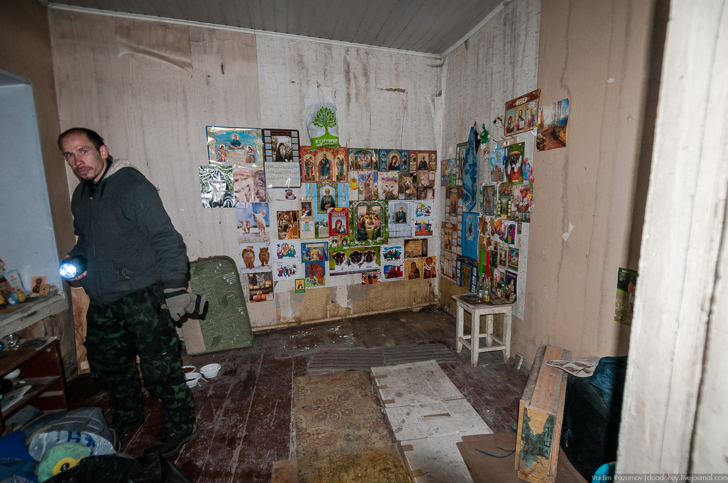 Сергиев Посад, волонтеры спасают дом на Валовой улице