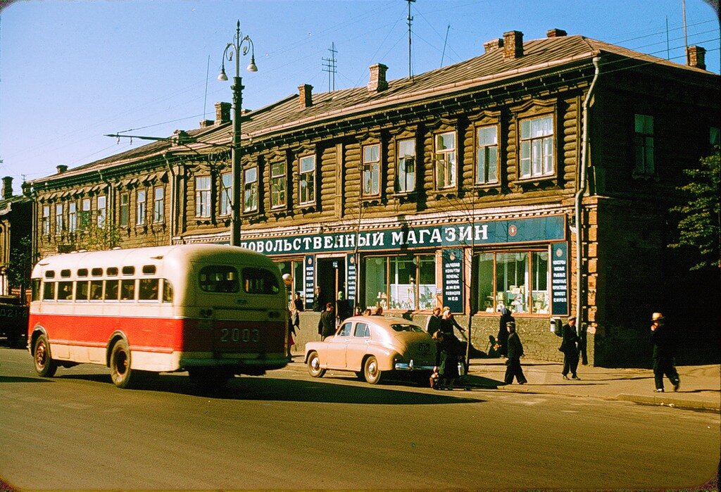 Москва 1956 года в фотографиях Жака Дюпакье