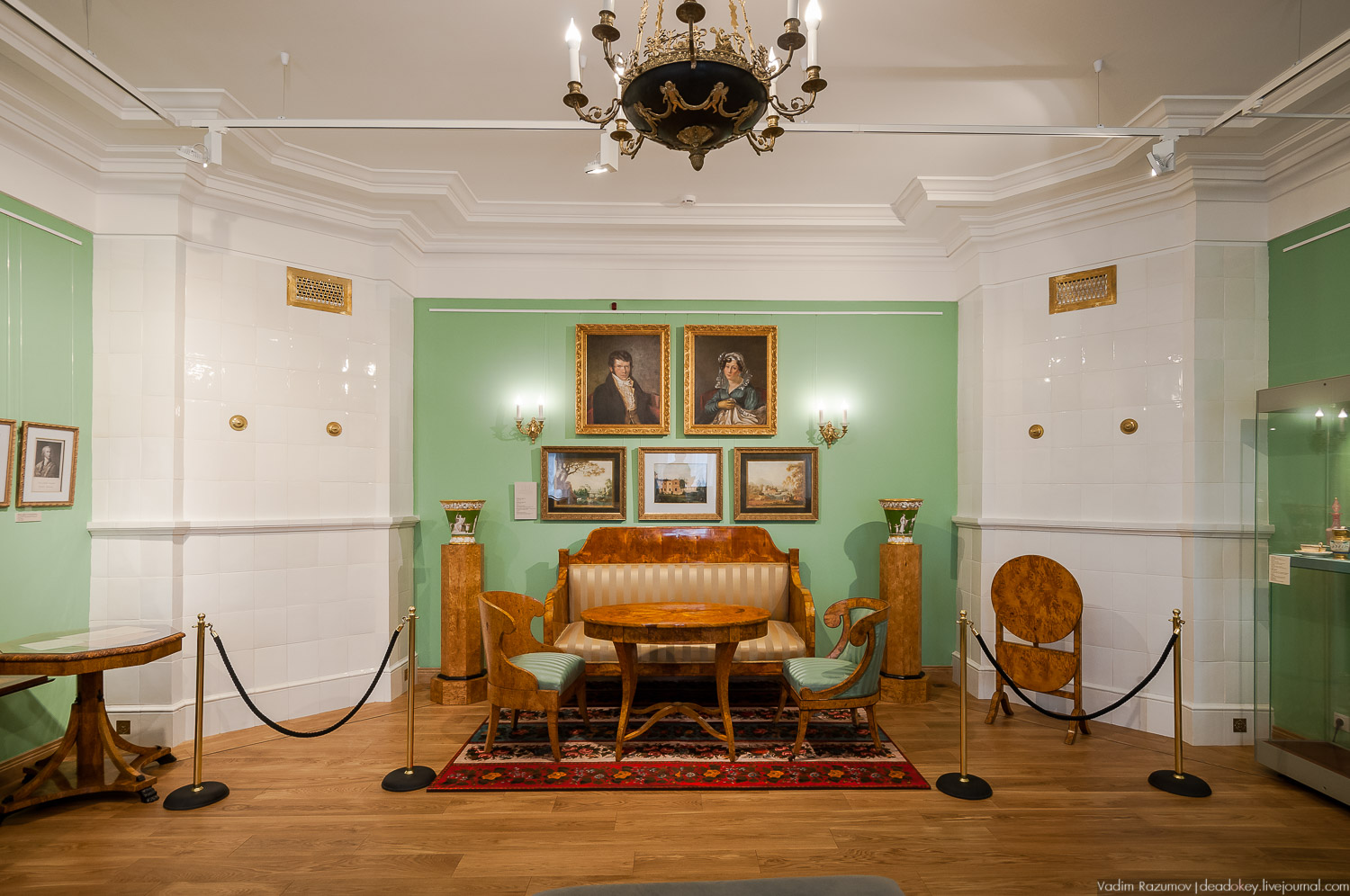 усадьба Остафьево, интерьеры после реставрации