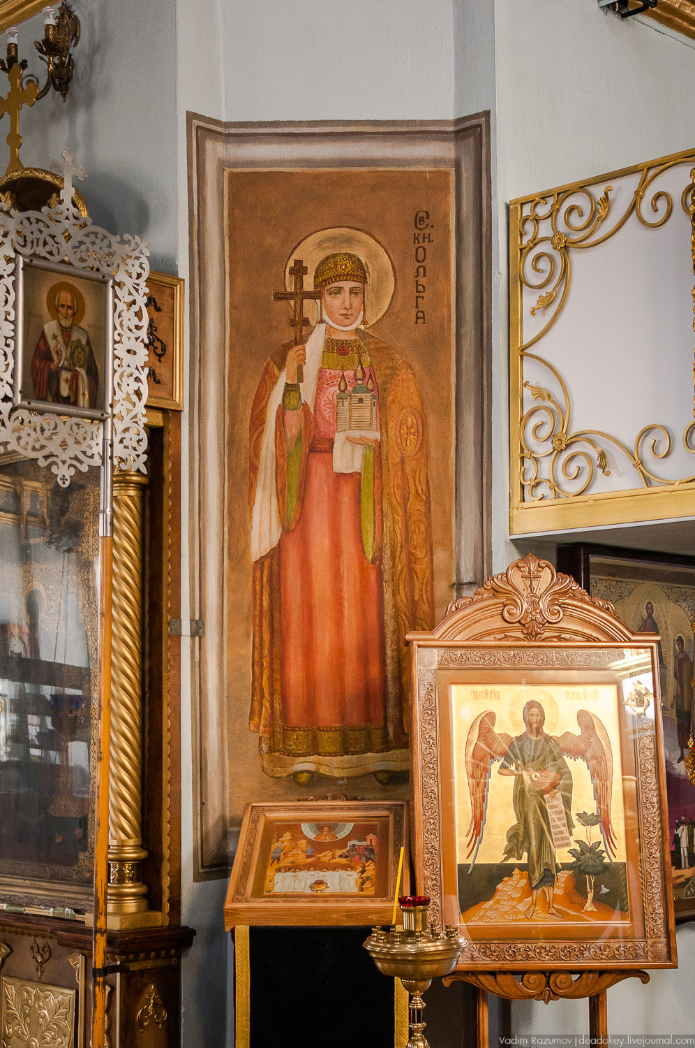 Казанский храм в Богородицке, интерьеры