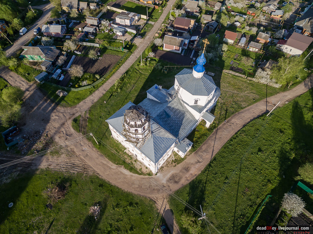 Переславль-Залесский, монастыри, виды с квадрокоптера
