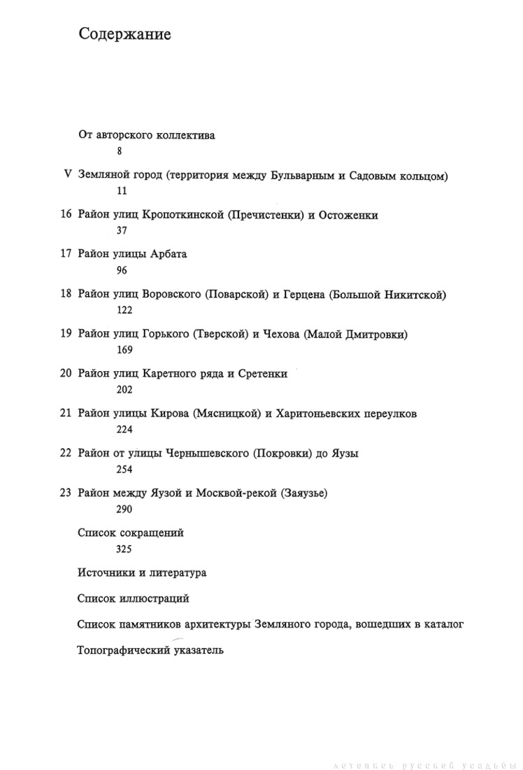 Памятники архитектуры Москвы. Земляной город.