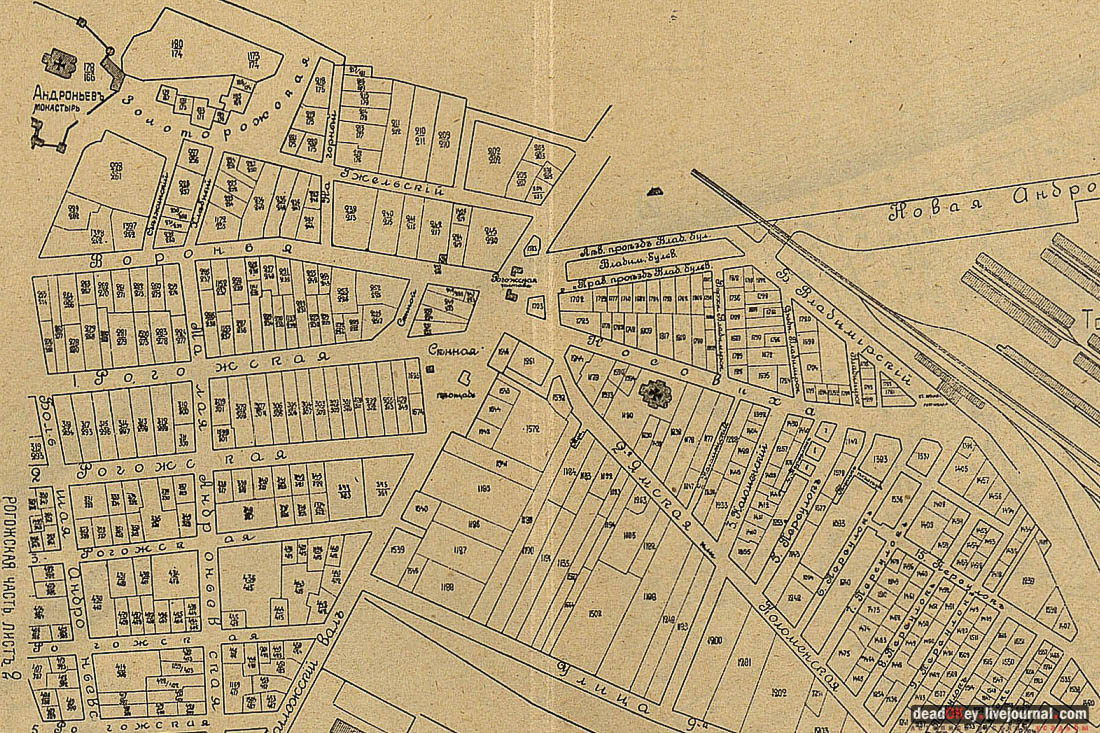 улица Школьная (1-я Рогожская улица), г. Москва, Рогожская слобода