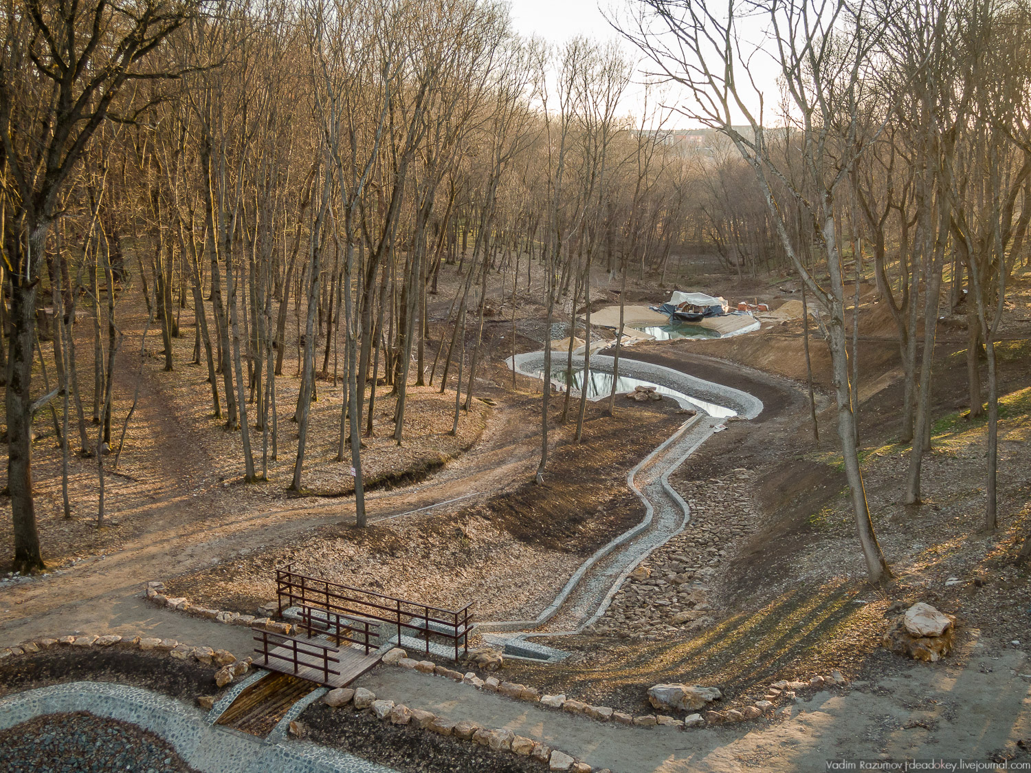 Богородицк, каскадные пруды