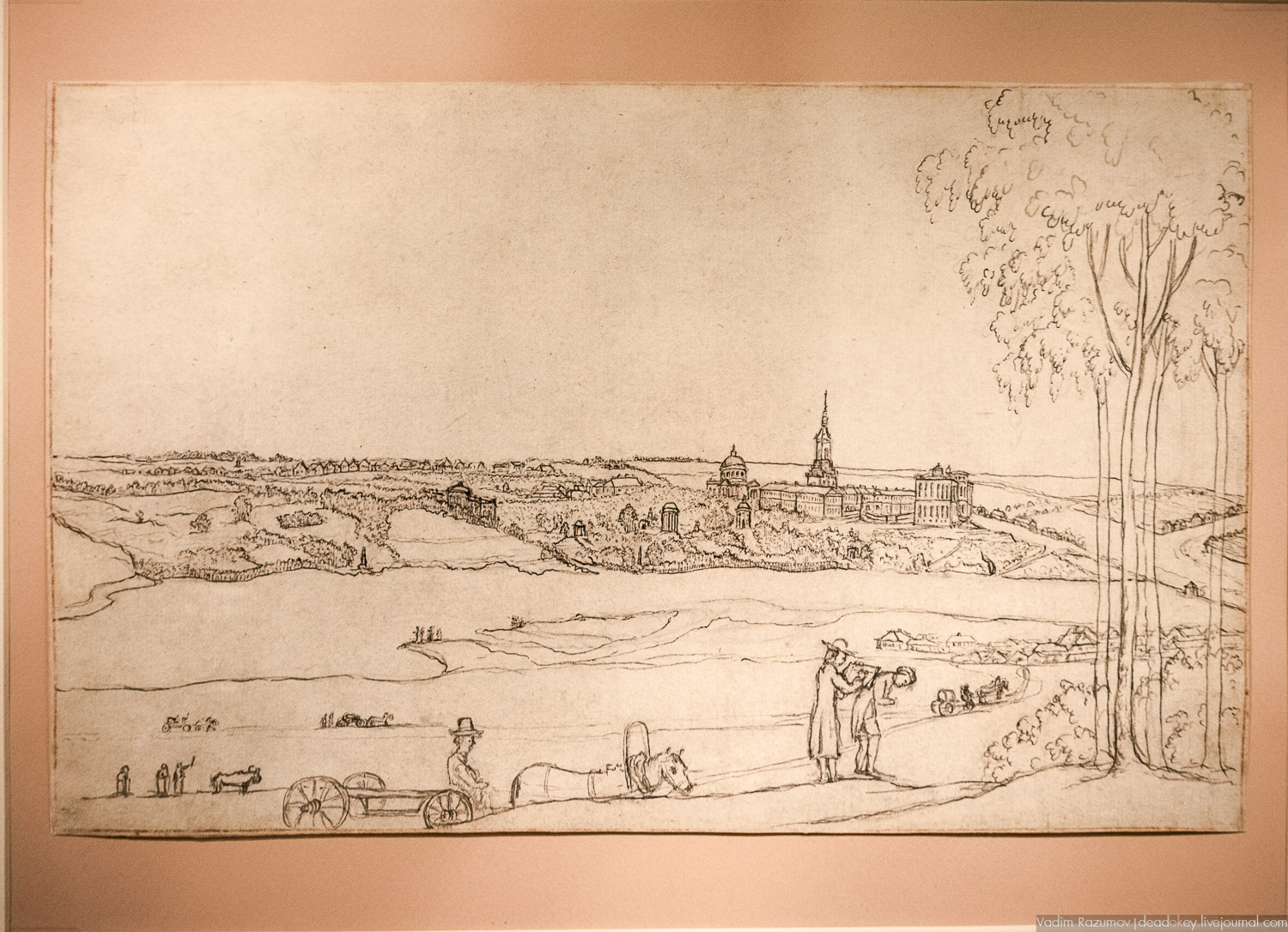 Выставка Монумент Садов Богородицких в ГИМ. Акварели Андрея Тимофеевича Болотова