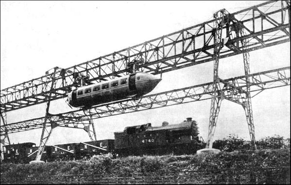 "Голубой вагон летит, качается ..." (История монорельса.) (Фото 16)