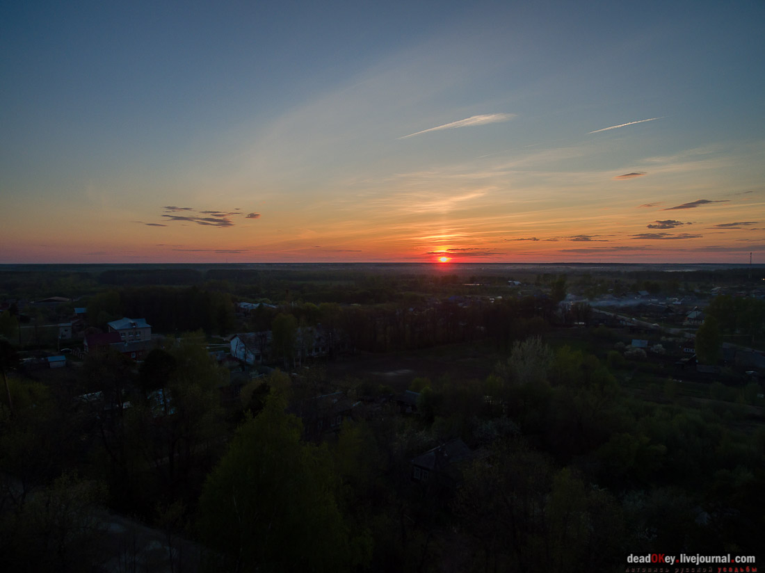 усадьба Муромцево (Судогда) с квадрокоптера