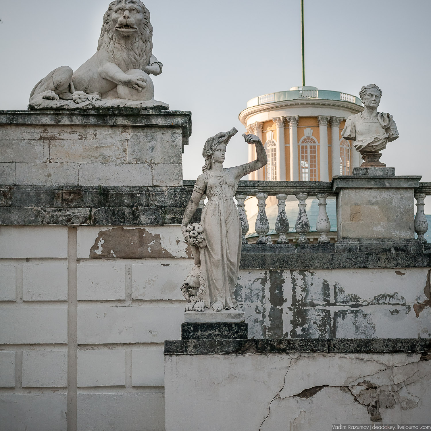 усадьба Архангельское, скульптура