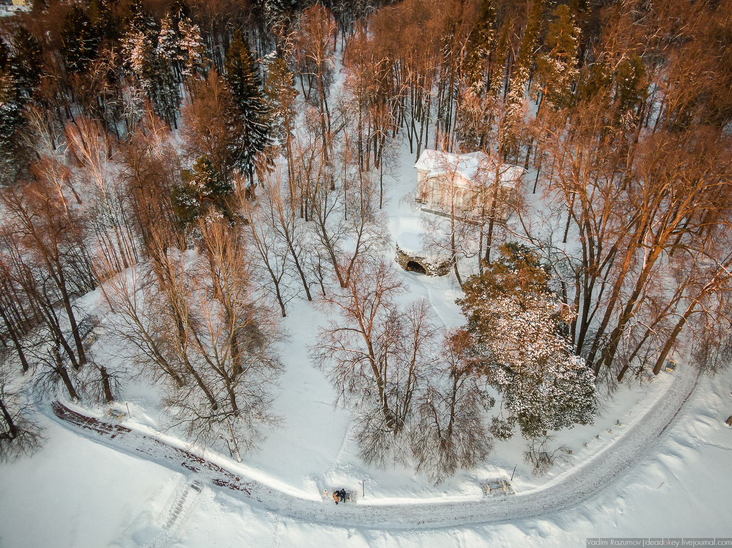 усадьба Валуево с дрона