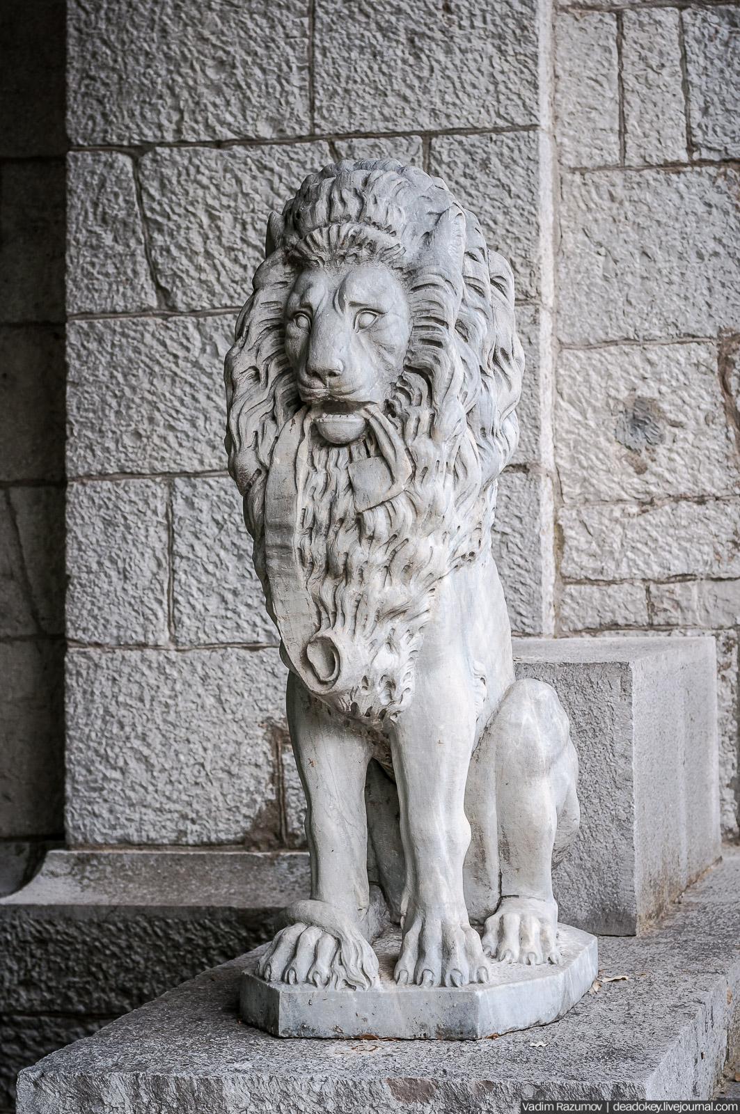 Юсуповский дворец, Крым, львы