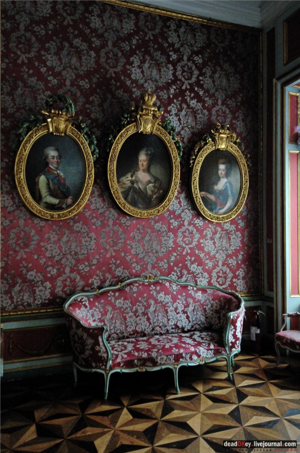 усадьба Кусково, интерьеры Дворца