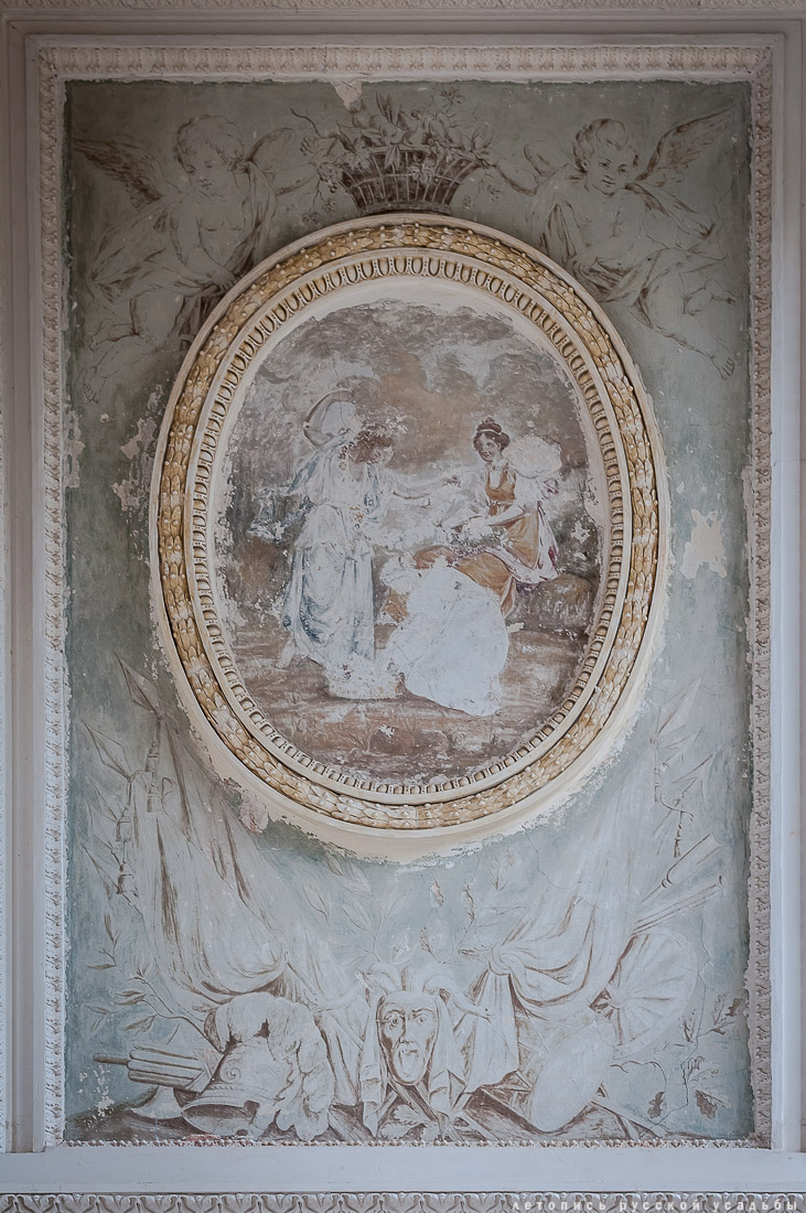 усадьба Никольское-Урюпино, интерьеры Белого домика